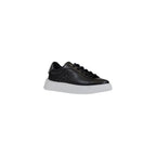 Black Polyethylene Low Top Sneakers