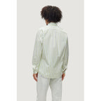 Bicolor Cotton Dress Shirt