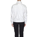 White Polyester Shell Jacket