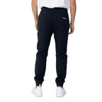 Blue Cotton Joggers (Workout Pants)