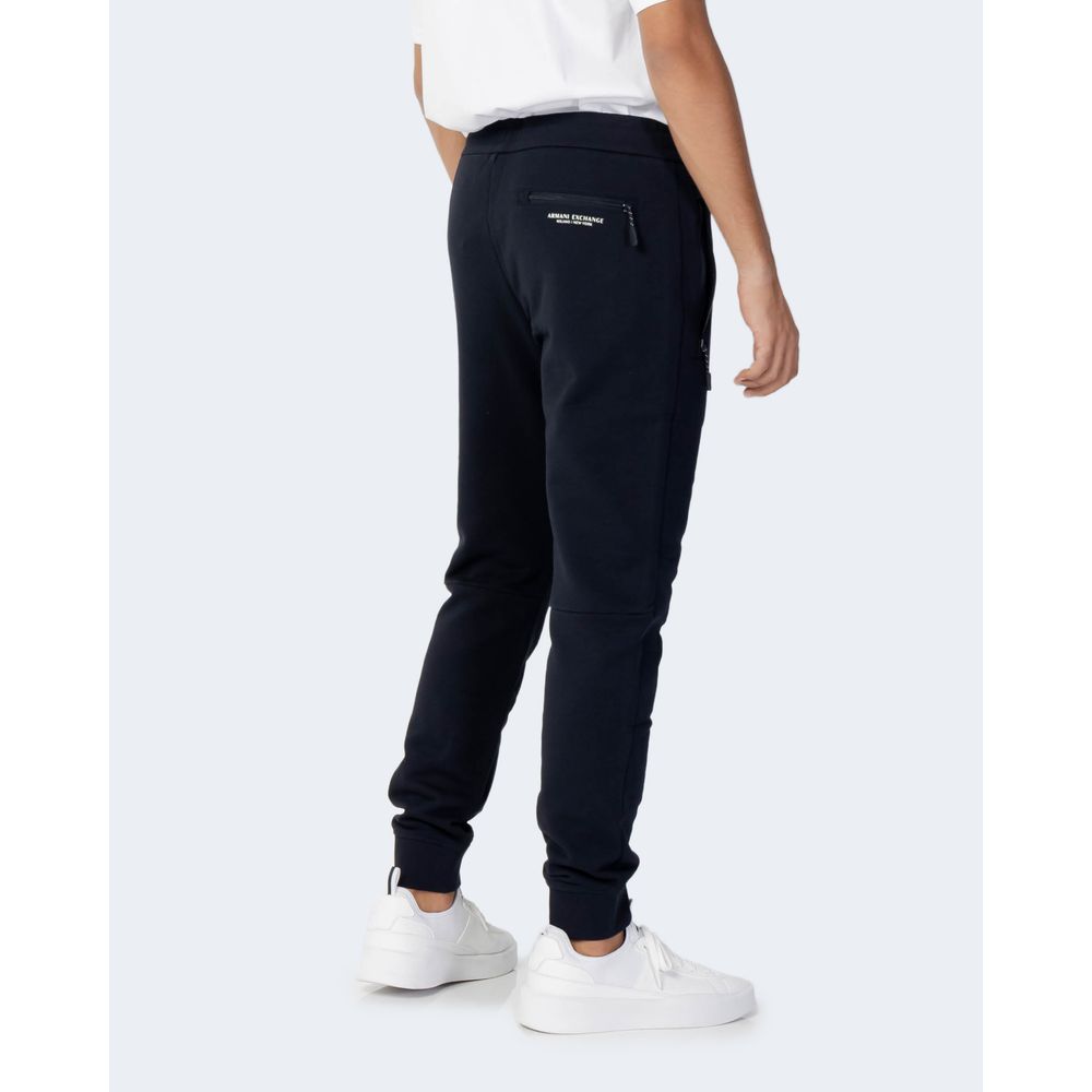 Blue Cotton Joggers (Workout Pants)