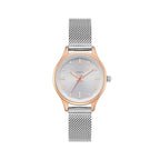 Silver Stainless Steel Dress Watch