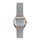 Silver Stainless Steel Dress Watch