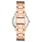Multicolor Metal Dress Watch