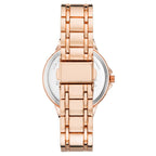 Multicolor Metal Dress Watch
