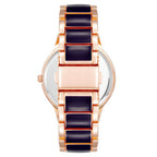 Multicolor Metal Dress Watch