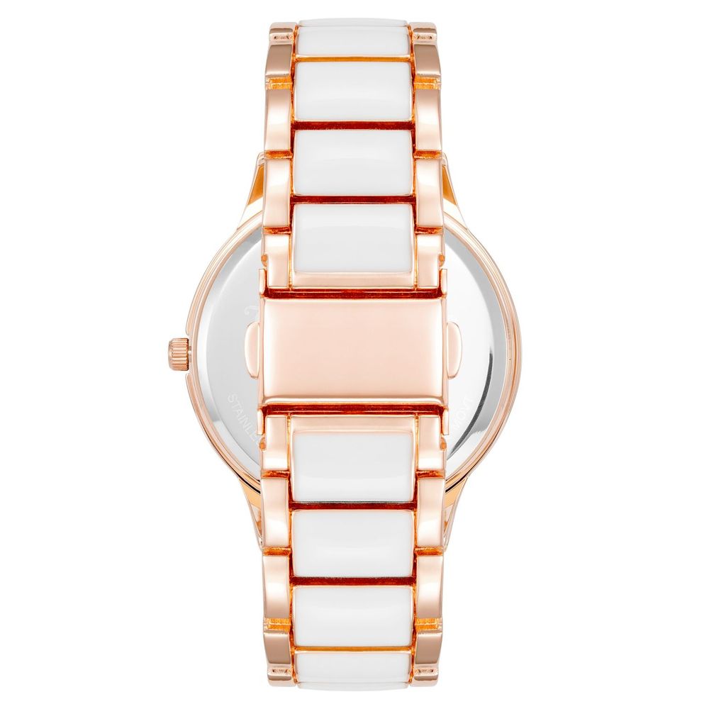 Multicolor Metal Dress Watch