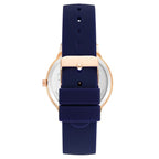 Blue Synthetic Bracelet Watch