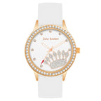 White Synthetic Dress Watch