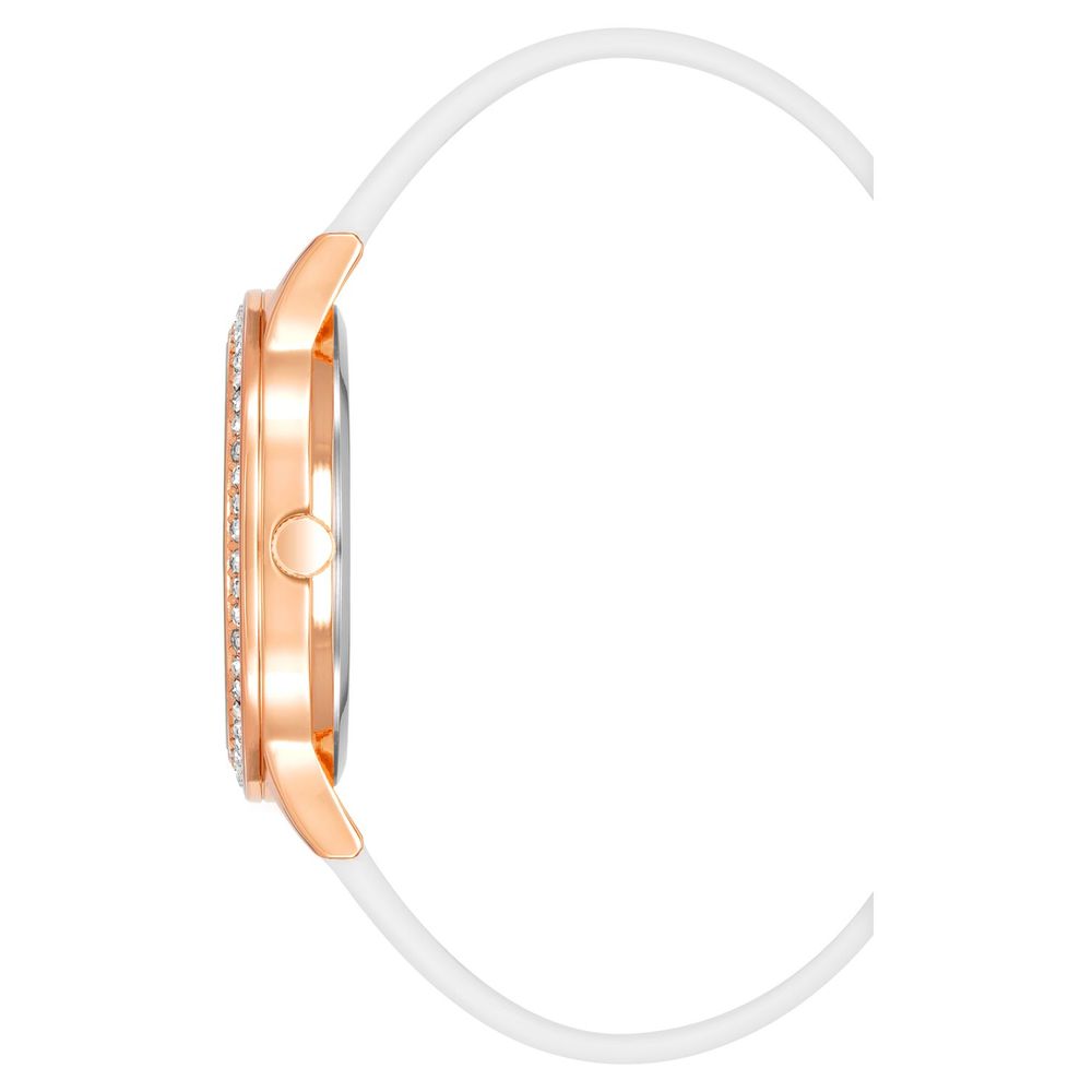 White Synthetic Dress Watch