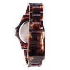 Brown Polyethylene Dress Watch