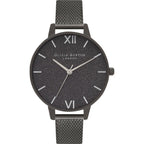 Black Stainless Steel Dress Watch