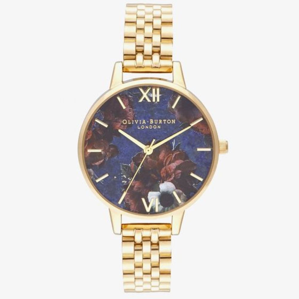Gold Stainless Steel Dress Watch