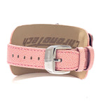 Multicolor Leather Dress Watch