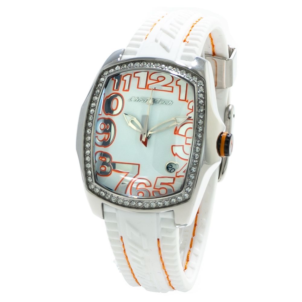 White Rubber Sport Watch