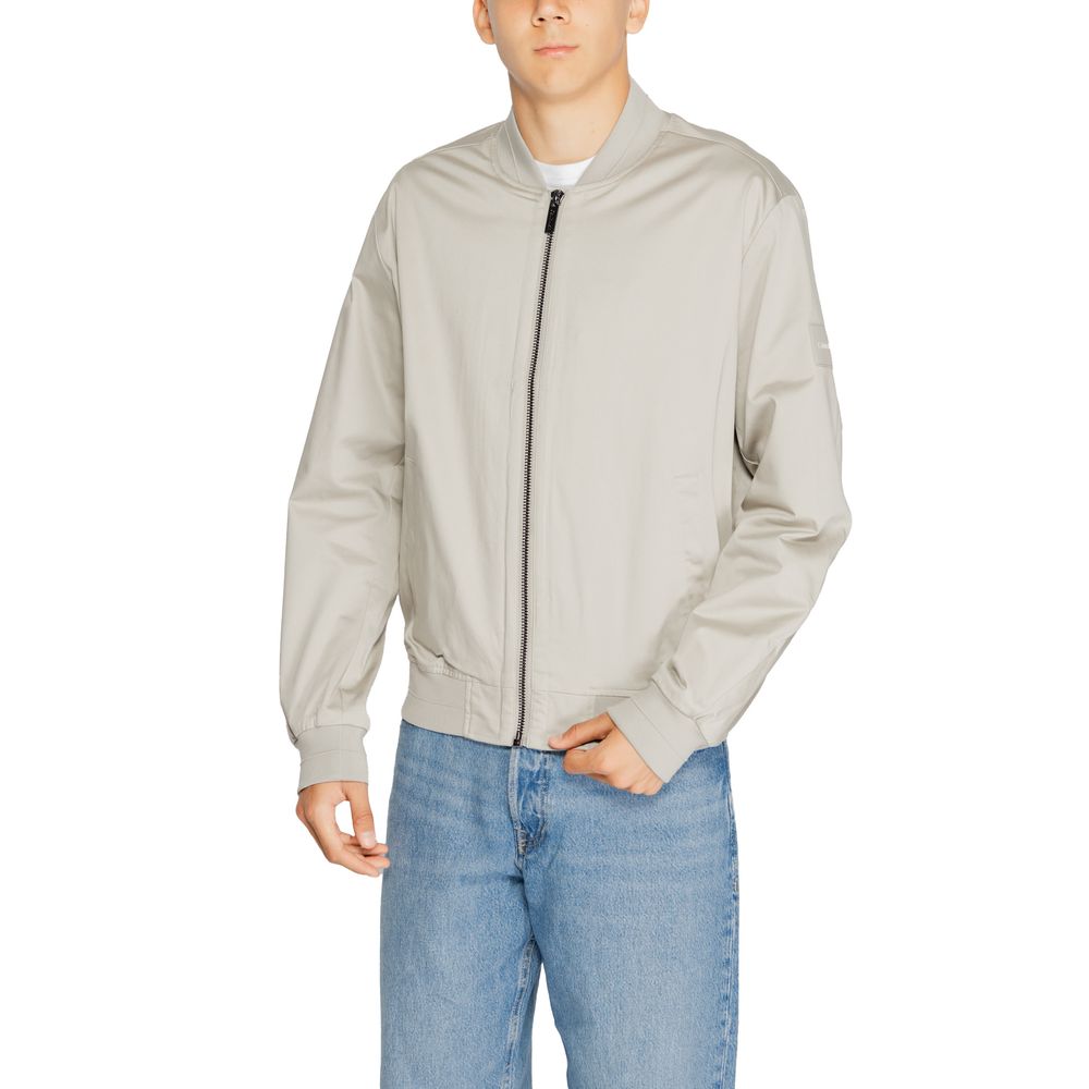 Gray Organic Cotton Bomber