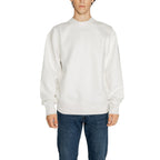 White Recycled Cotton Sweatshirt