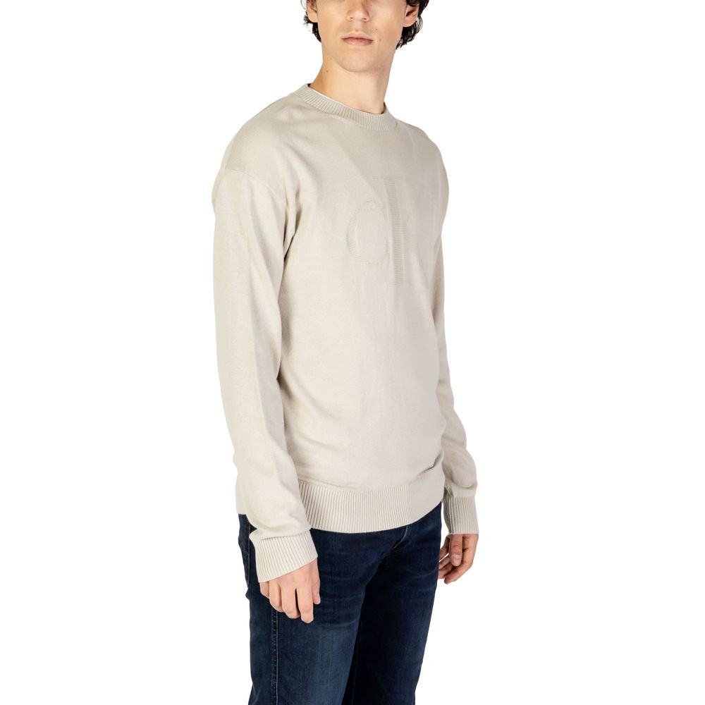 Beige Organic Cotton Sweatshirt