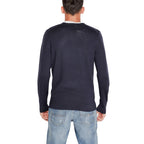 Blue Recycled Wool Sweatshirt