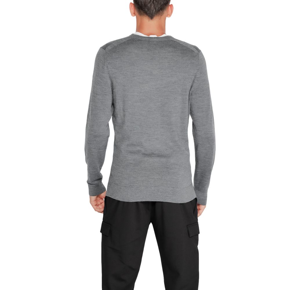 Gray Recycled Wool Sweatshirt