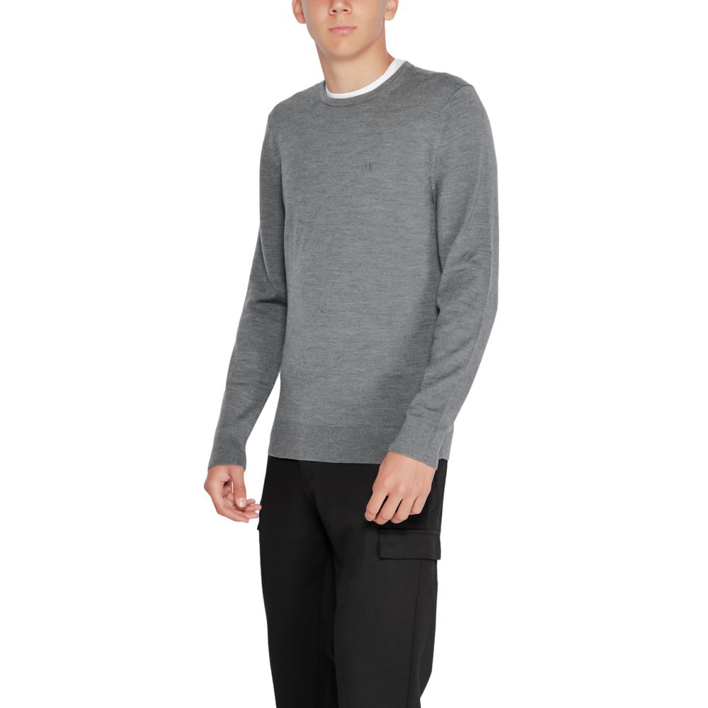 Gray Recycled Wool Sweatshirt