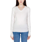 White Cotton Sweatshirt