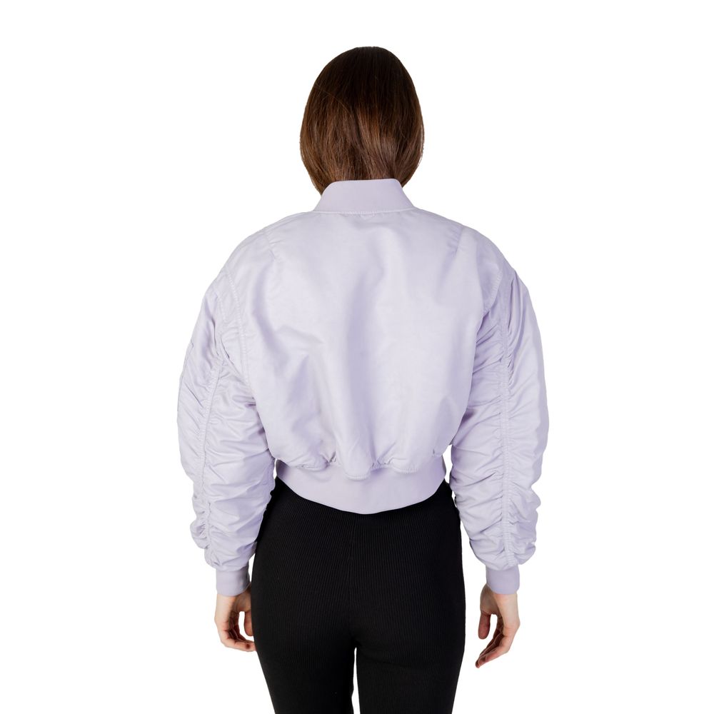 Purple Polyamide Bomber