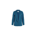 Blue Polyester Blazer