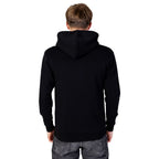 Black Polyester Hoodie