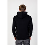 Black Polyester Hoodie