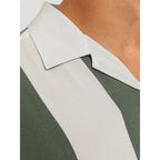 Green Viscose Shortsleeve Shirt