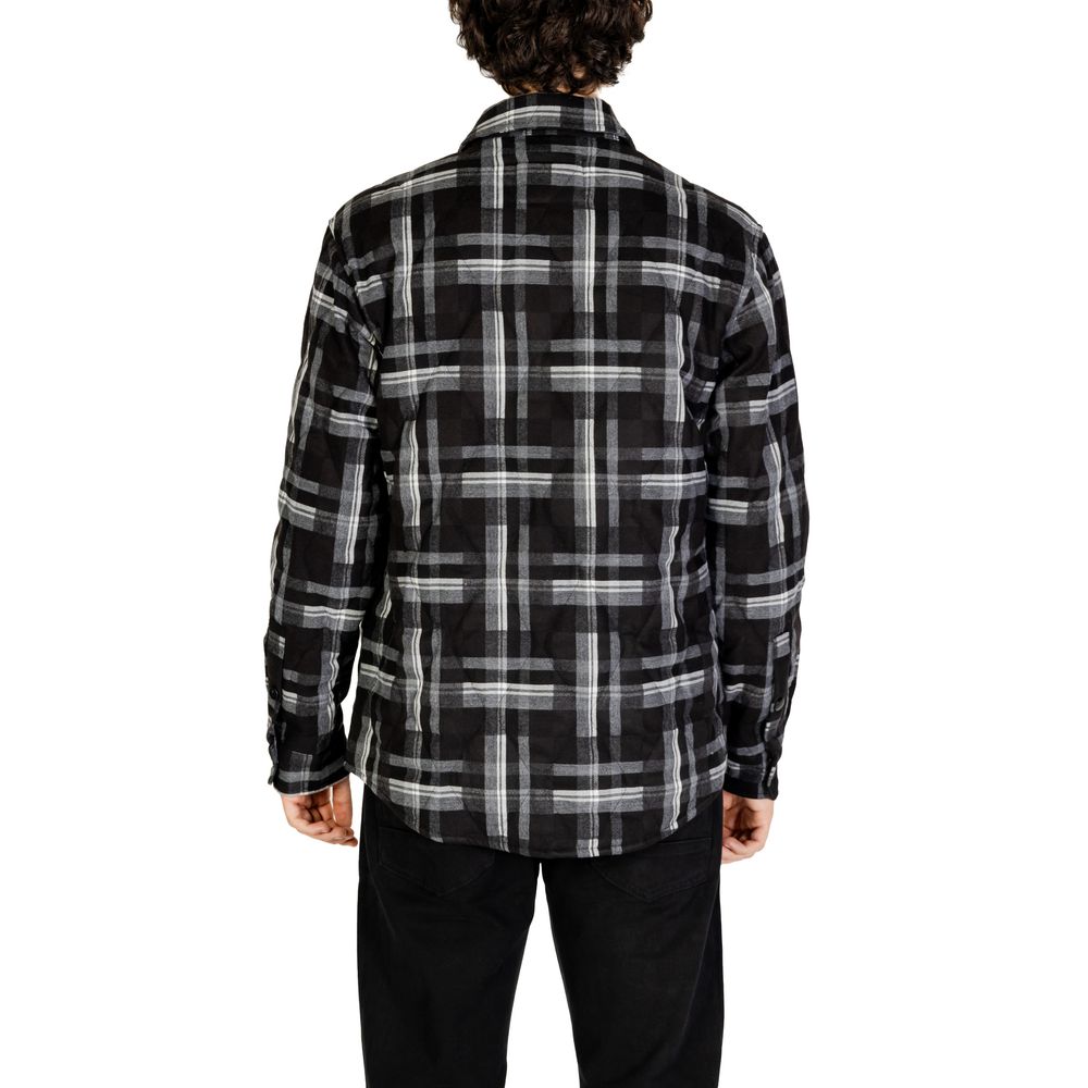 Black Polyester Coat