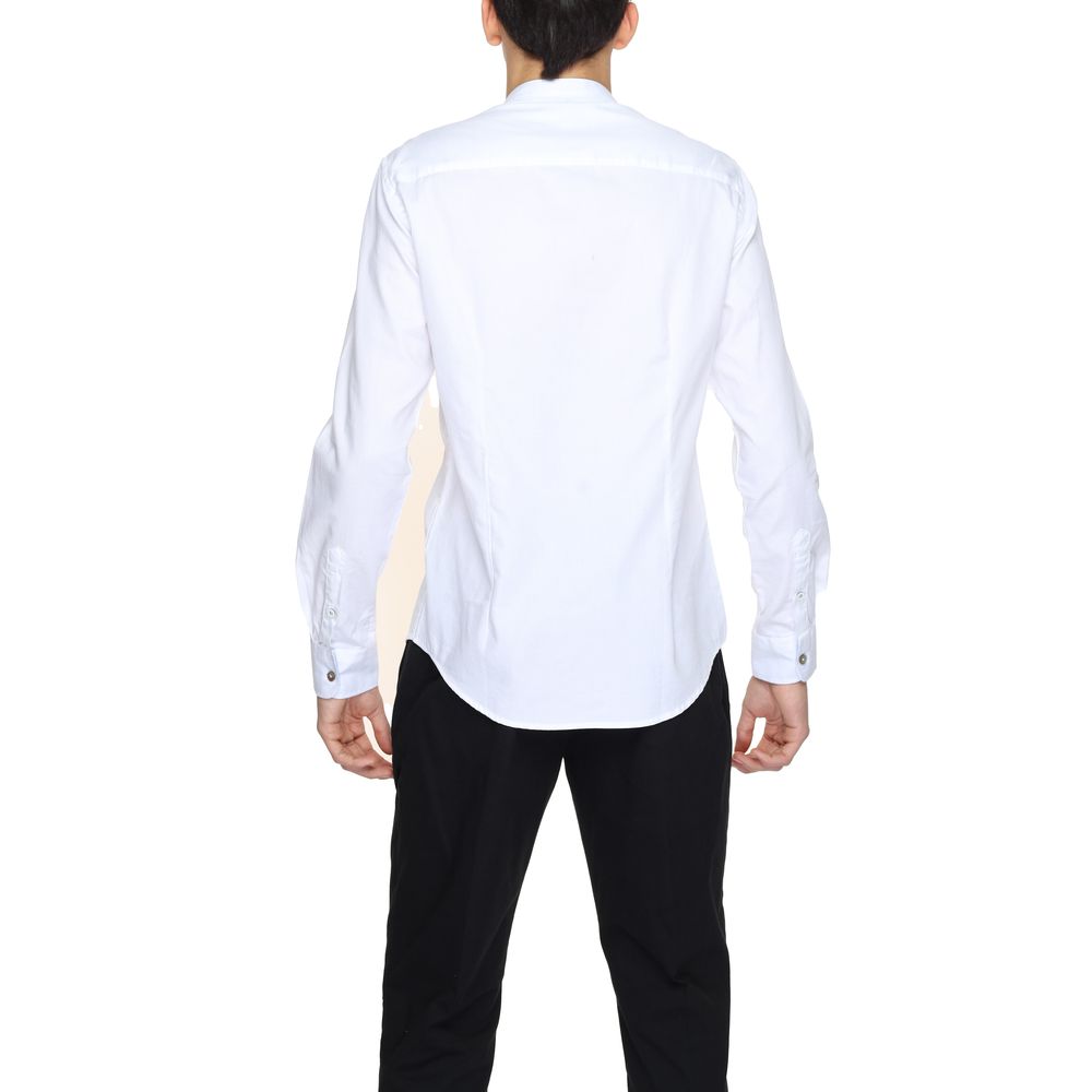 White Cotton Dress Shirt