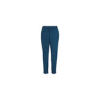 Blue Polyester Pants