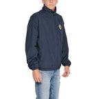 Blue Recycled Polyester Shell Jacket