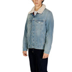 Light Blue Cotton Denim Jacket