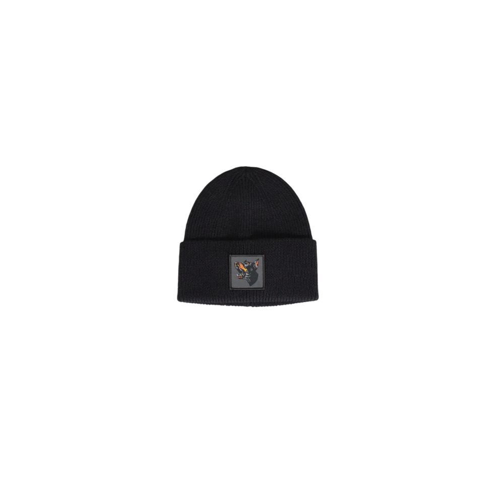 Black Wool Cap (Baseball Hat)