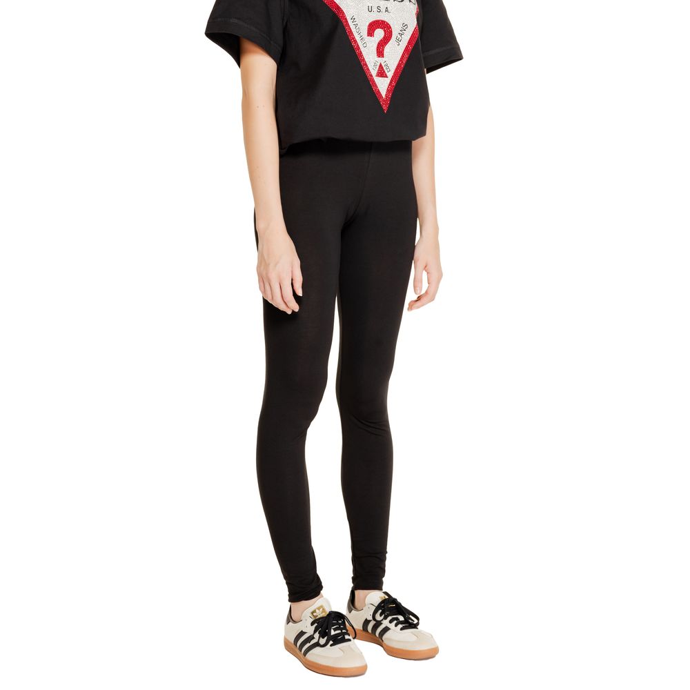 Black Cotton Leggings