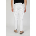 White Cotton Skinny Jeans