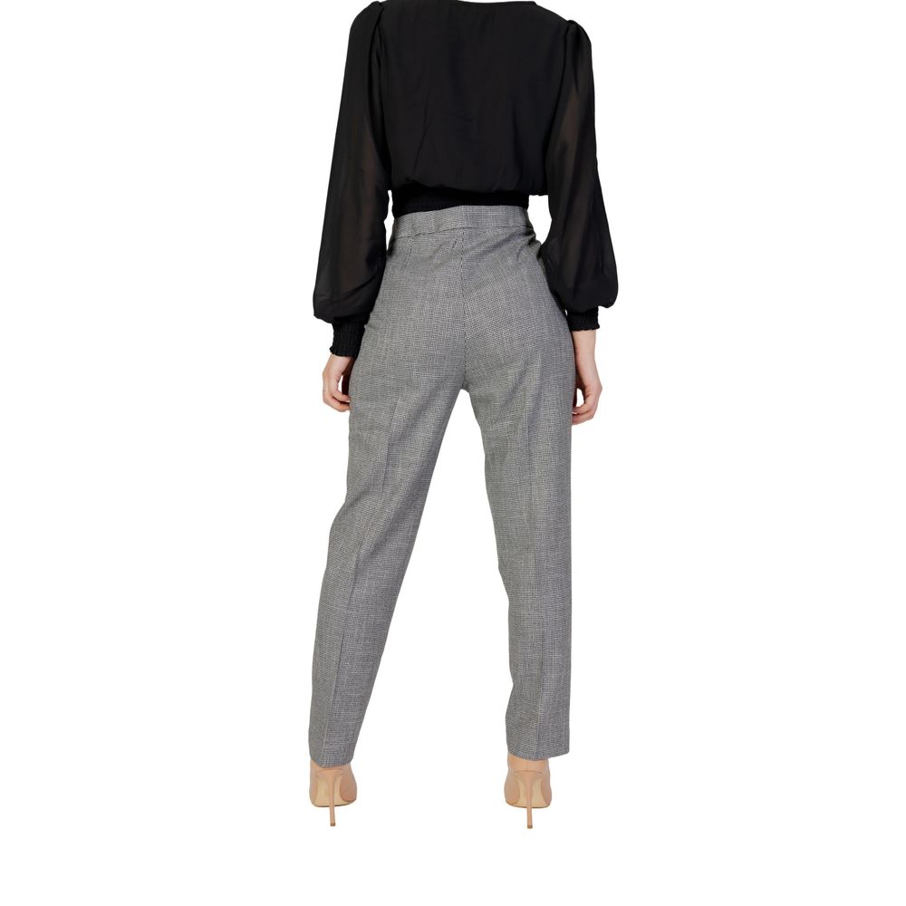 Black Polyester Pants