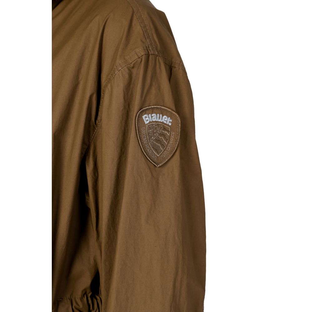 Bicolor Cotton Parka