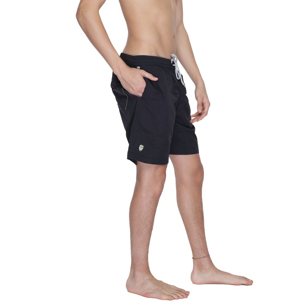 Black Polyamide Swim Shorts