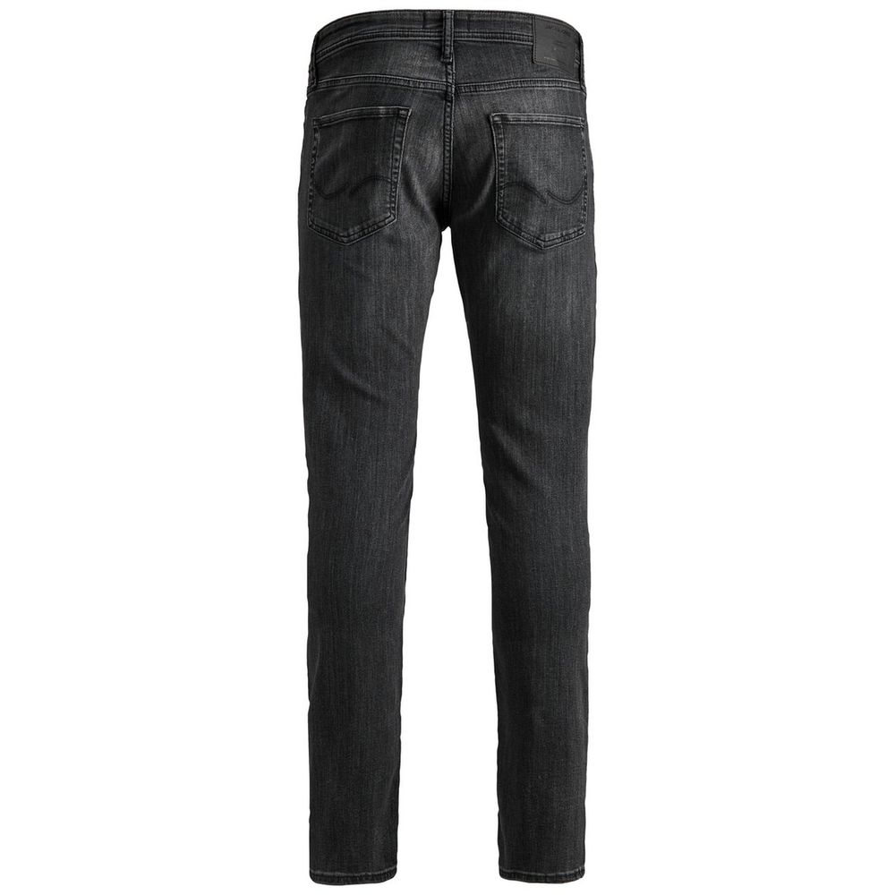 Black Organic Cotton Skinny Jeans