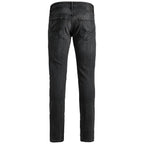 Black Organic Cotton Skinny Jeans