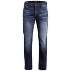 Blue Cotton Relaxed Fit Jeans