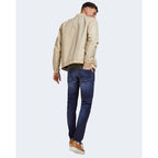 Blue Cotton Relaxed Fit Jeans