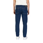 Blue Cotton Slim Fit Jeans