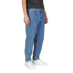 Blue Cotton Relaxed Fit Jeans