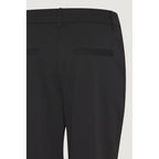 Black Recycled Polyester Dress Pants