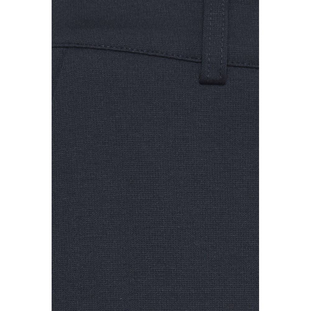 Blue Recycled Polyester Dress Pants